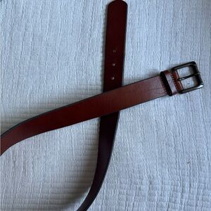 Banana Republic 32 inch Men's Brown Leather Belt